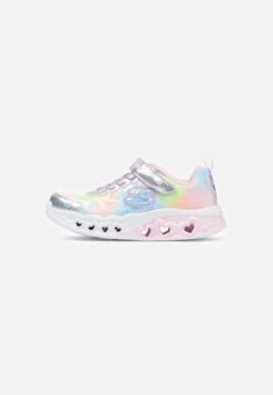 Skechers Flutter Heart Lights - Sneakers Laag - Silver