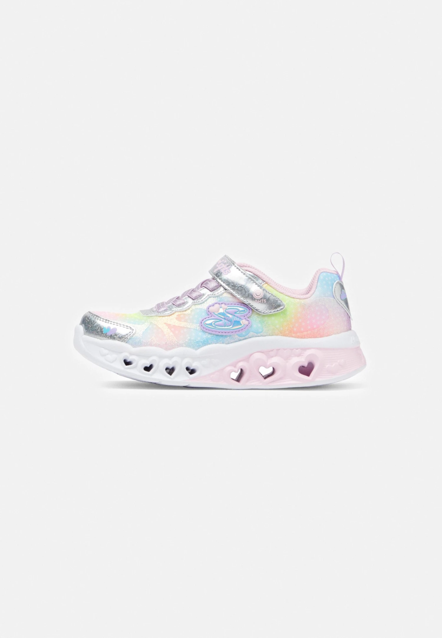 Skechers Flutter Heart Lights - Sneakers Laag - Silver 1 Skechers Flutter Heart Lights - Sneakers Laag - Silver
