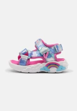 Skechers Rainbow Racer - Sandalen - Pink/Light Blue
