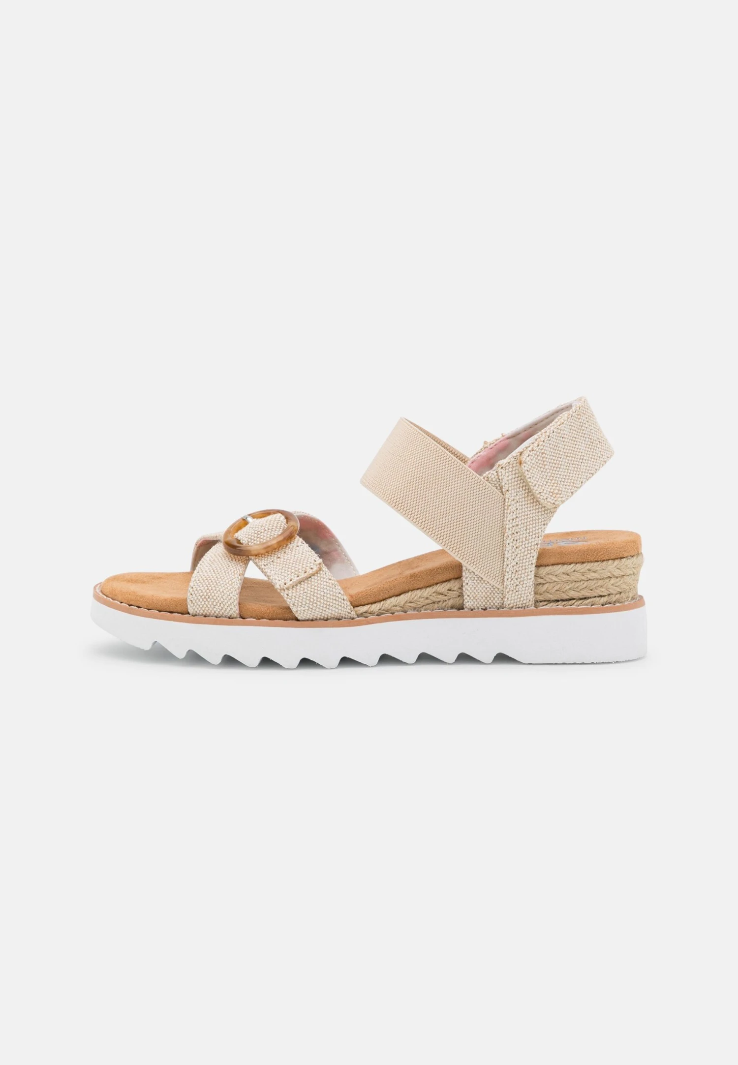 Skechers Desert Kiss Hi - Sandalen Met Sleehak - Natural 2 Skechers Desert Kiss Hi - Sandalen Met Sleehak - Natural - Afbeelding 2