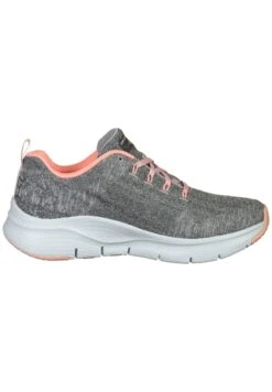 Arch Fit Comfy Wave- Sportieve Veterschoenen - Gray Knit / Pink Trim 13 Arch Fit Comfy Wave- Sportieve Veterschoenen - Gray Knit / Pink Trim -Aanbiedingen Skechers Winkel 07688c0076a44990b05998fb42e3f639