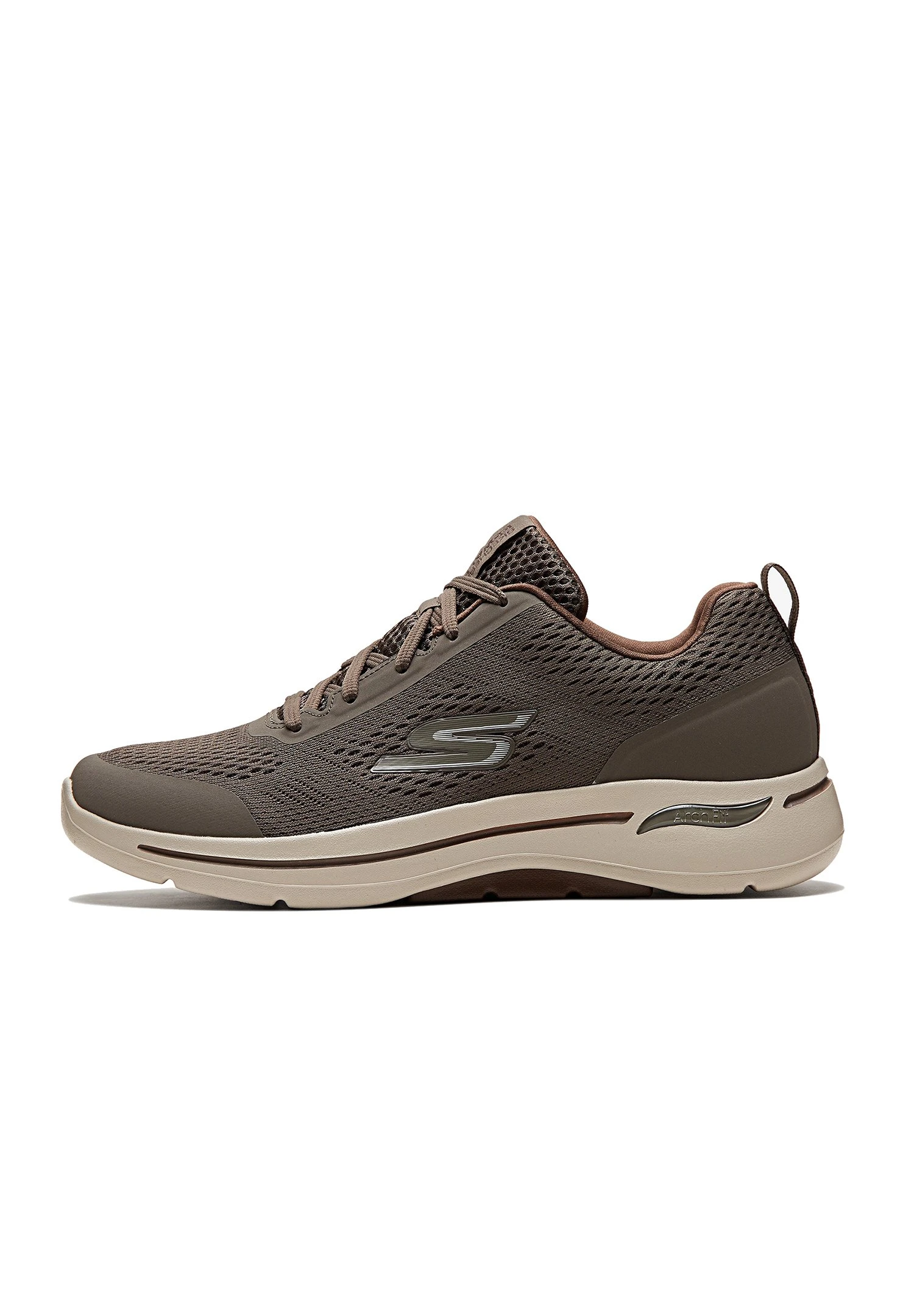 Skechers Go Walk Arch Fit - Sneakers Laag - Taupe Tpe 1 Skechers Go Walk Arch Fit - Sneakers Laag - Taupe Tpe