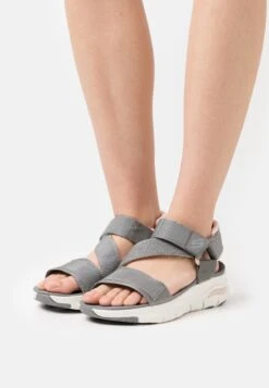 Arch Fit - Sandalen Met Plateauzool - Gray/Pink