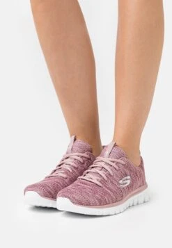 Skechers Graceful - Sneakers Laag - Mauve/White