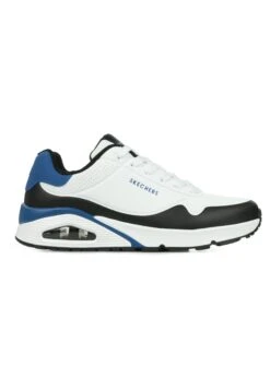 Skechers Uno Back Lit - Sneakers Laag - White/Blue -Aanbiedingen Skechers Winkel 15c91eaf898e4d58a5dd9c660dd64ee8