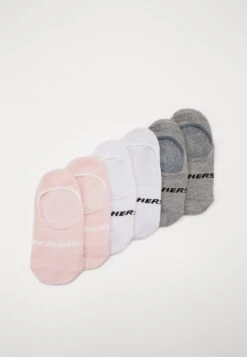 Skechers Basic Footies Ventilation 6Pack - Enkelsokken - English Rose