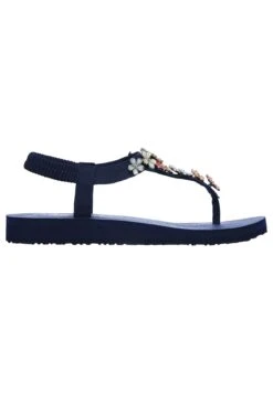 Skechers Meditation - Teensandalen - Navy Mitobuck/ Rhinestone Trim -Aanbiedingen Skechers Winkel 17f2bdb94ba44dc281d7e9023af0a223