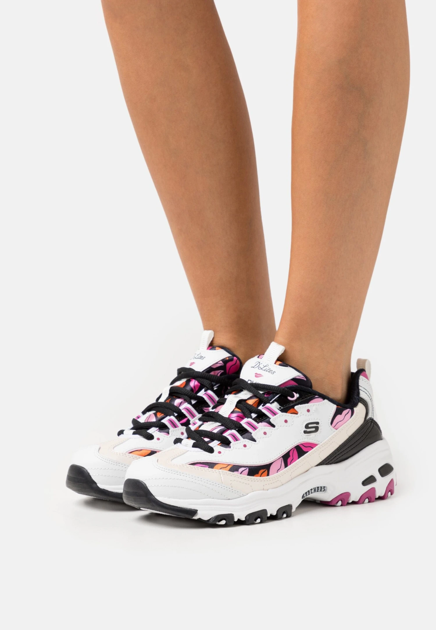 D'Lites Diane Von Fürstenberg - Sneakers Laag - White/Black /Pink 1 D'Lites Diane Von Fürstenberg - Sneakers Laag - White/Black /Pink