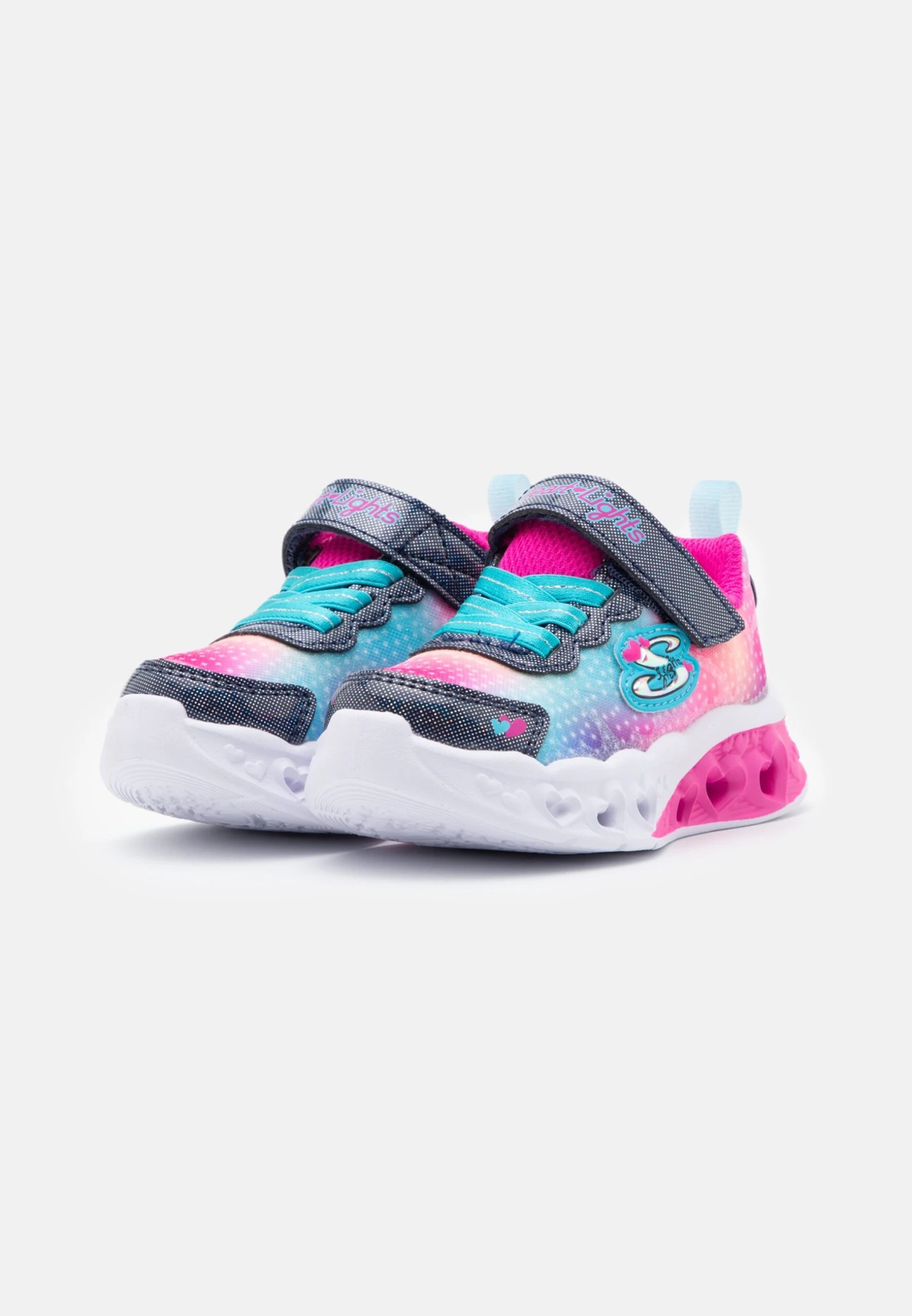 Skechers Flutter Heart Lights - Sneakers Laag - Navy/Multicolor 2 Skechers Flutter Heart Lights - Sneakers Laag - Navy/Multicolor - Afbeelding 2