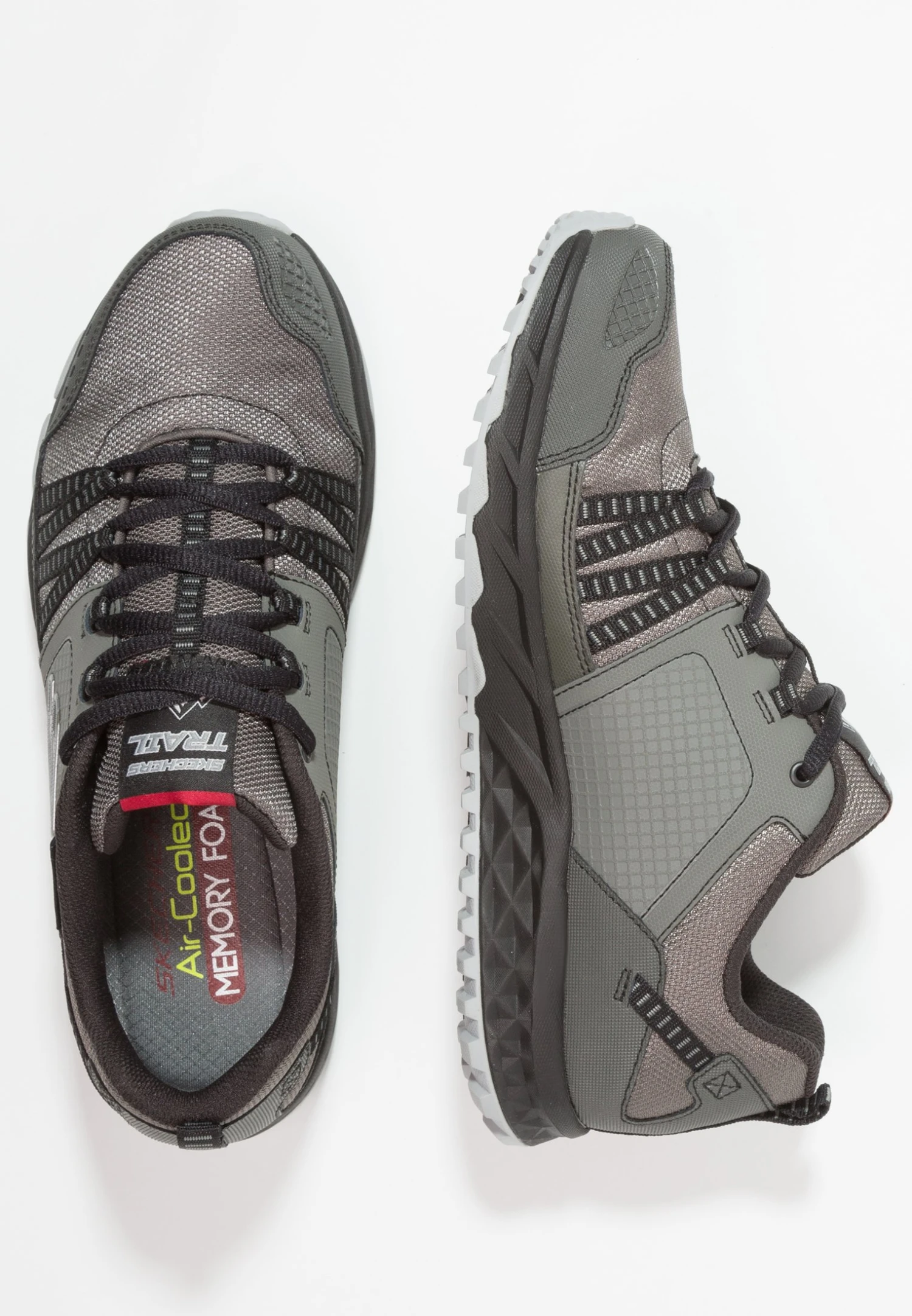 Skechers Escape Plan - Sneakers Laag - Charcoal/Black 2 Skechers Escape Plan - Sneakers Laag - Charcoal/Black - Afbeelding 2
