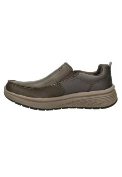 Skechers Calabrio Relaxedfit Instapschoe - Instappers - Bruin -Aanbiedingen Skechers Winkel 1cdecbe257e04cda882f76ebe2ddecc3