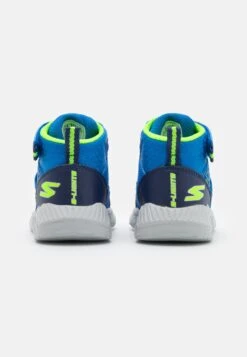 Skechers Exposed Sidewall Lights - Sneakers Hoog - Blue/Navy/Lime -Aanbiedingen Skechers Winkel 1e57a1ac104a45abb1647fc02c7bd95e