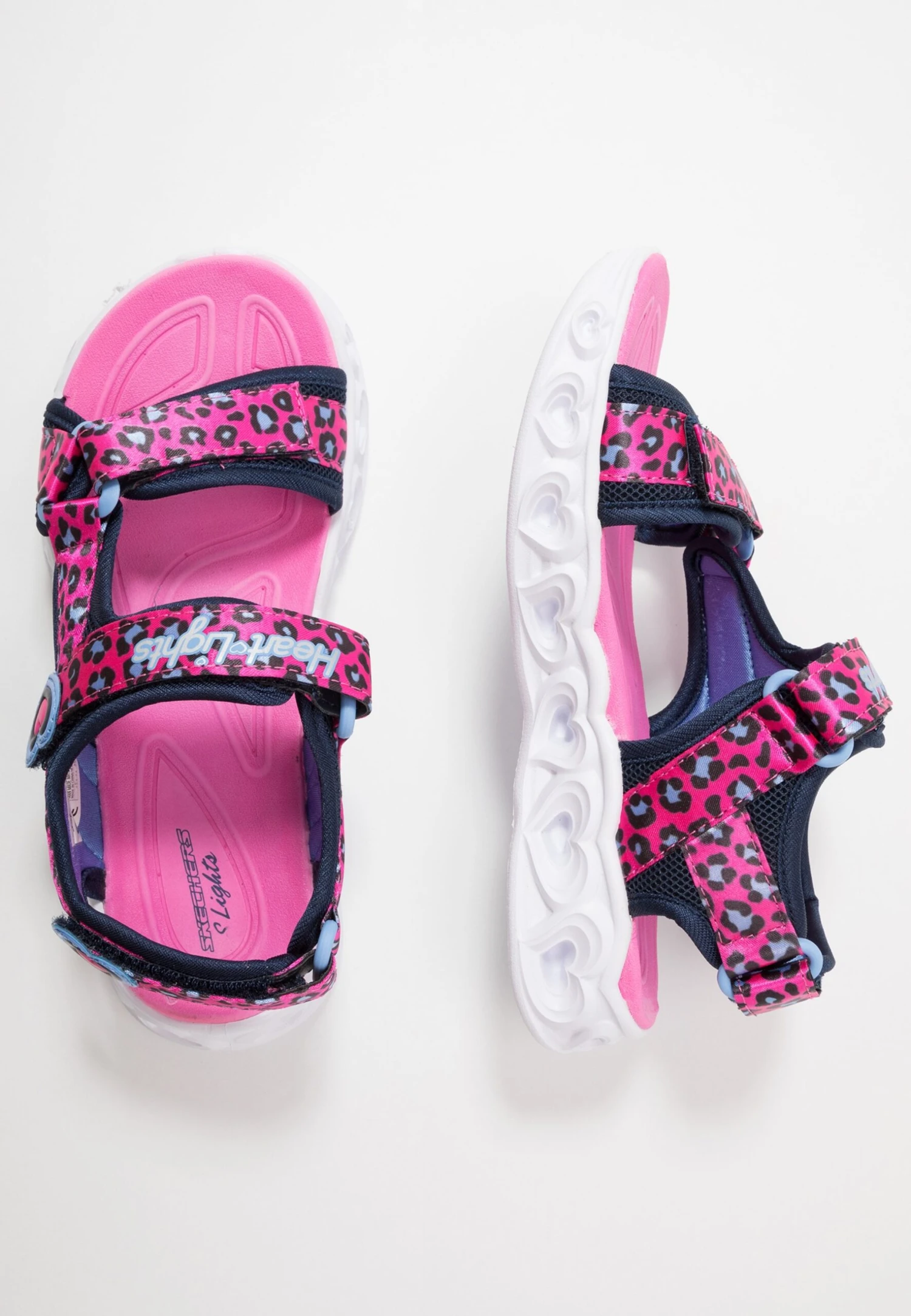 Skechers Heart Lights - Sandalen - Pink 2 Skechers Heart Lights - Sandalen - Pink - Afbeelding 2