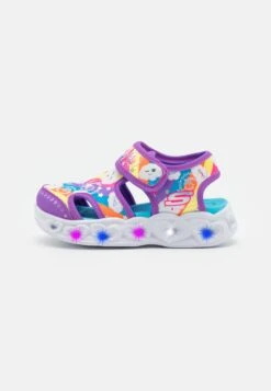 Skechers Heart Lights- Sandalen - Lavender/Mult-Coloured