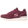 Skechers Sneakers Laag - Burgundy/Rose Gold