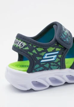 Skechers Hypno Splash - Sandalen - Navy/Lime/Blue -Aanbiedingen Skechers Winkel 204f7b9d89834108896859e65480b48b