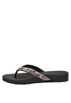 Skechers Meditation Archfit - Teensandalen - Zwart -Aanbiedingen Skechers Winkel 20747cd17cf140b7ac5ce07b4b393f4d