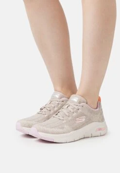 Arch Fit - Sneakers Laag - Taupe/Lavender/Coral