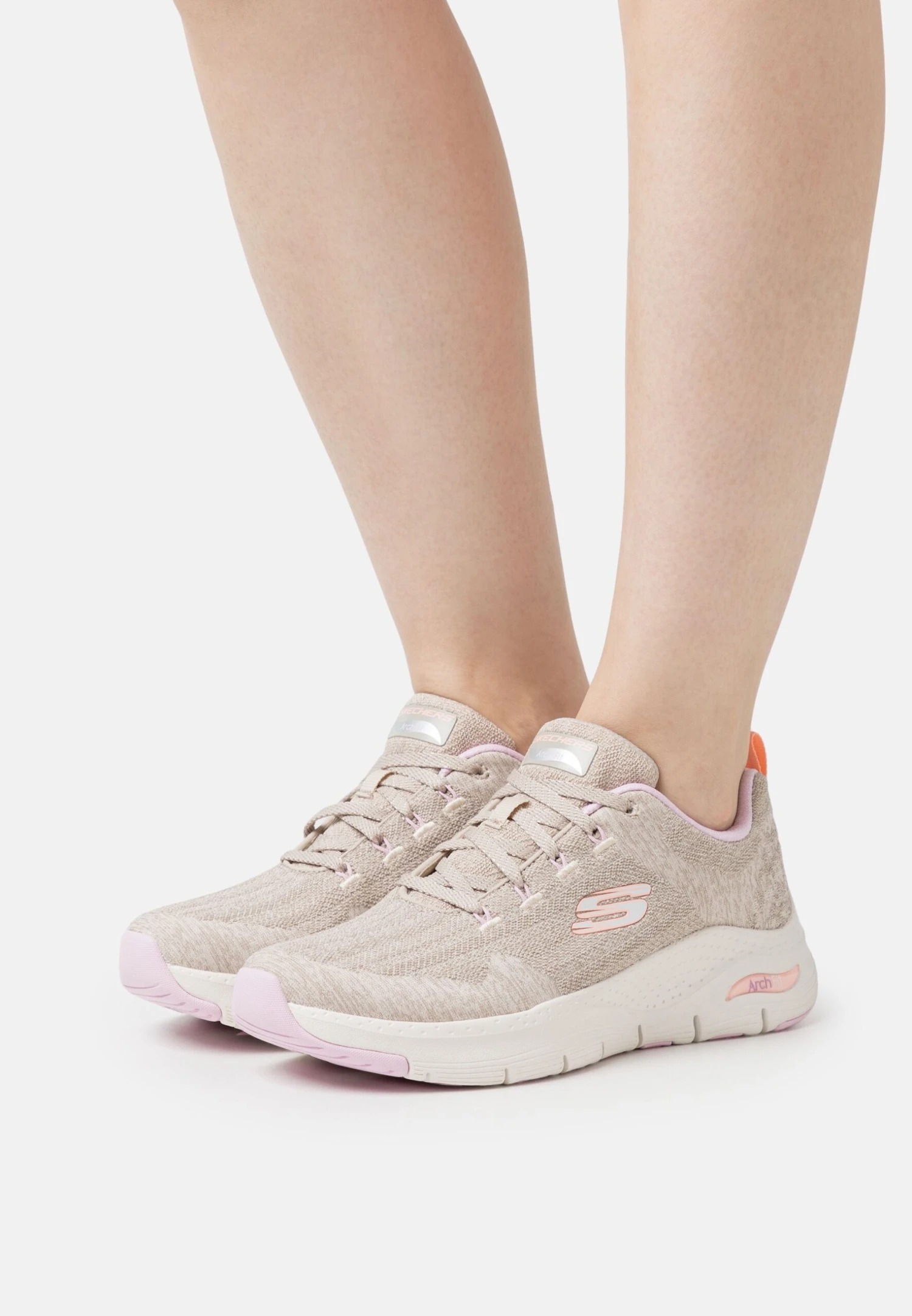Arch Fit - Sneakers Laag - Taupe/Lavender/Coral 1 Arch Fit - Sneakers Laag - Taupe/Lavender/Coral