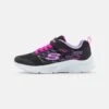 Skechers Microspec - Sneakers Laag - Black/Purple