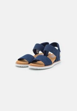 Skechers Desert Kiss - Sandalen Met Sleehak - Navy -Aanbiedingen Skechers Winkel 25bea65b9dc8486cb39140182d3b9060