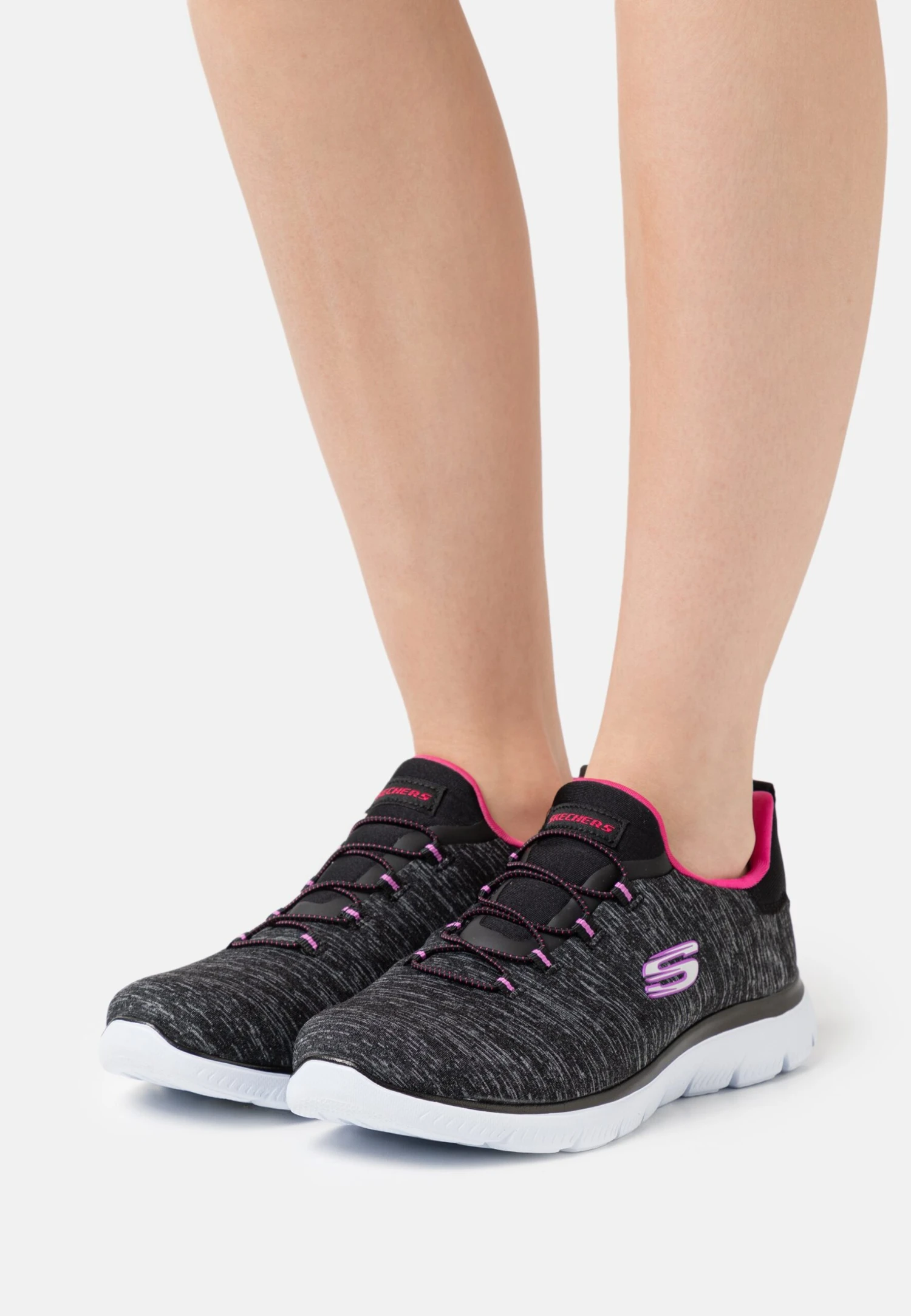 Summits - Sneakers Laag - Black/Pink/Purple 1 Summits - Sneakers Laag - Black/Pink/Purple