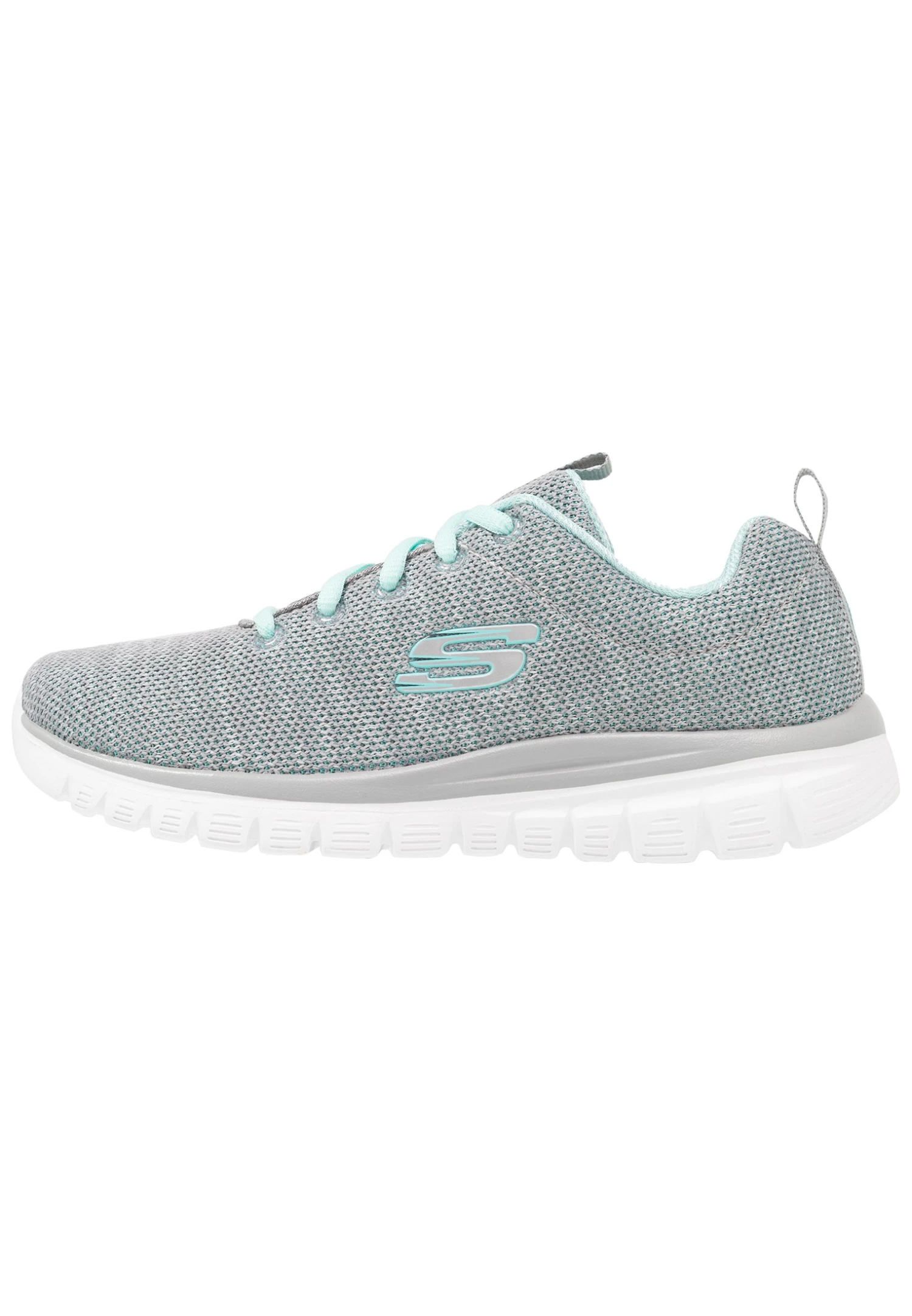 Skechers Graceful - Sneakers Laag - Gray/Mint 2 Skechers Graceful - Sneakers Laag - Gray/Mint - Afbeelding 2