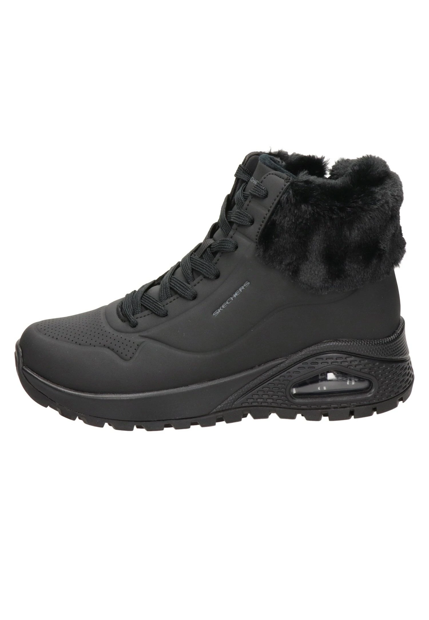 Skechers Korte Laarzen - Schwarz Bbk 1 Skechers Korte Laarzen - Schwarz Bbk