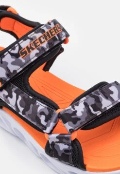 Skechers Lighted Camo Printed River- Sandalen - Black/Gray/Orange -Aanbiedingen Skechers Winkel 2a715a692c5d45cdb7cf52c3fa664ba2