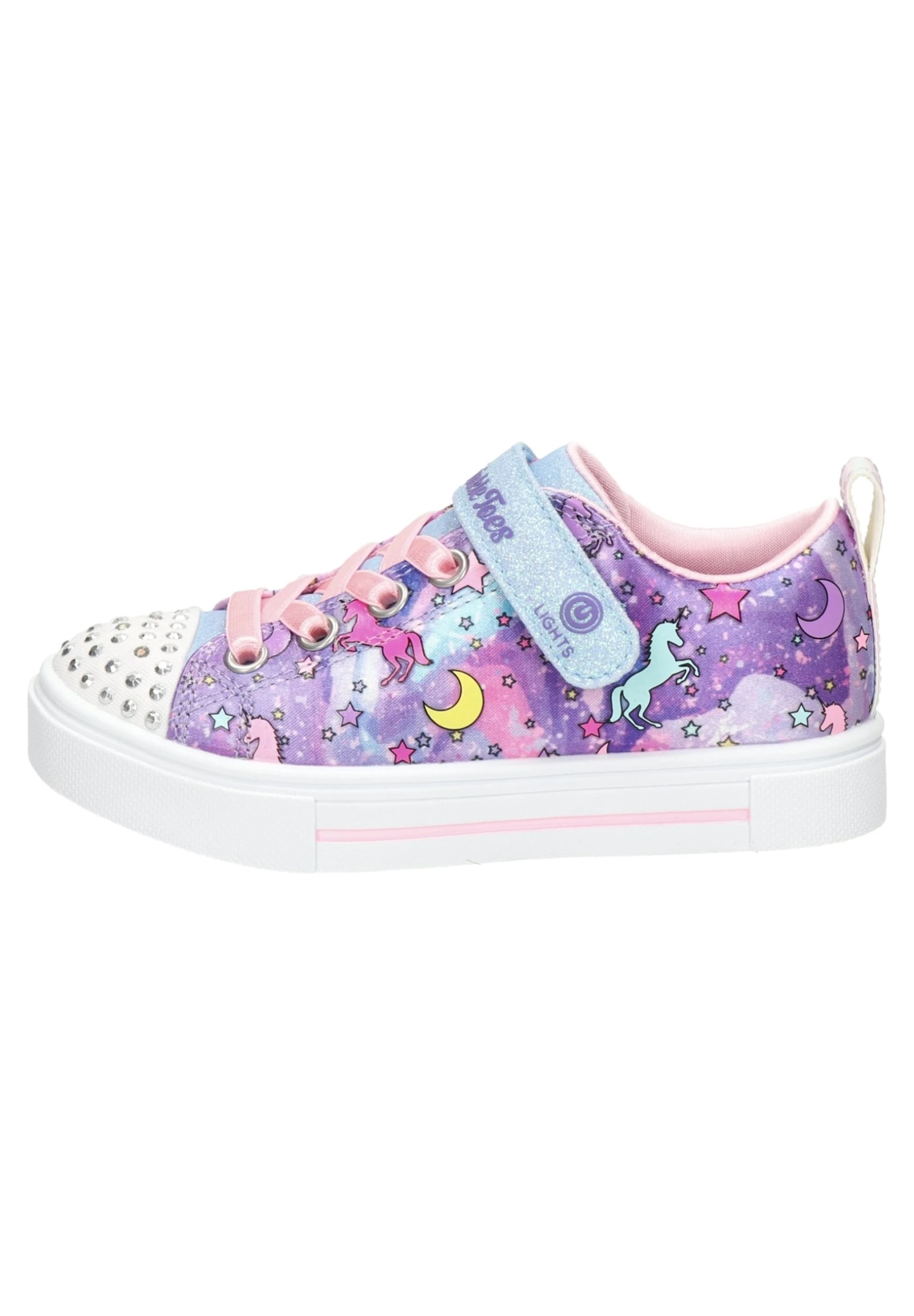 Skechers Twinkle Sparks - Sneakers Laag - Paars 1 Skechers Twinkle Sparks - Sneakers Laag - Paars