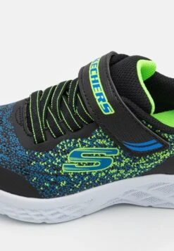 Skechers Microspec 2.0 - Sneakers Laag - Black/Blue/Lime -Aanbiedingen Skechers Winkel 2bec42e8e82a4efda63b9bd584f941c5