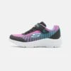 Skechers Microspec Plus - Sneakers Laag - Black/Multi-Coloured