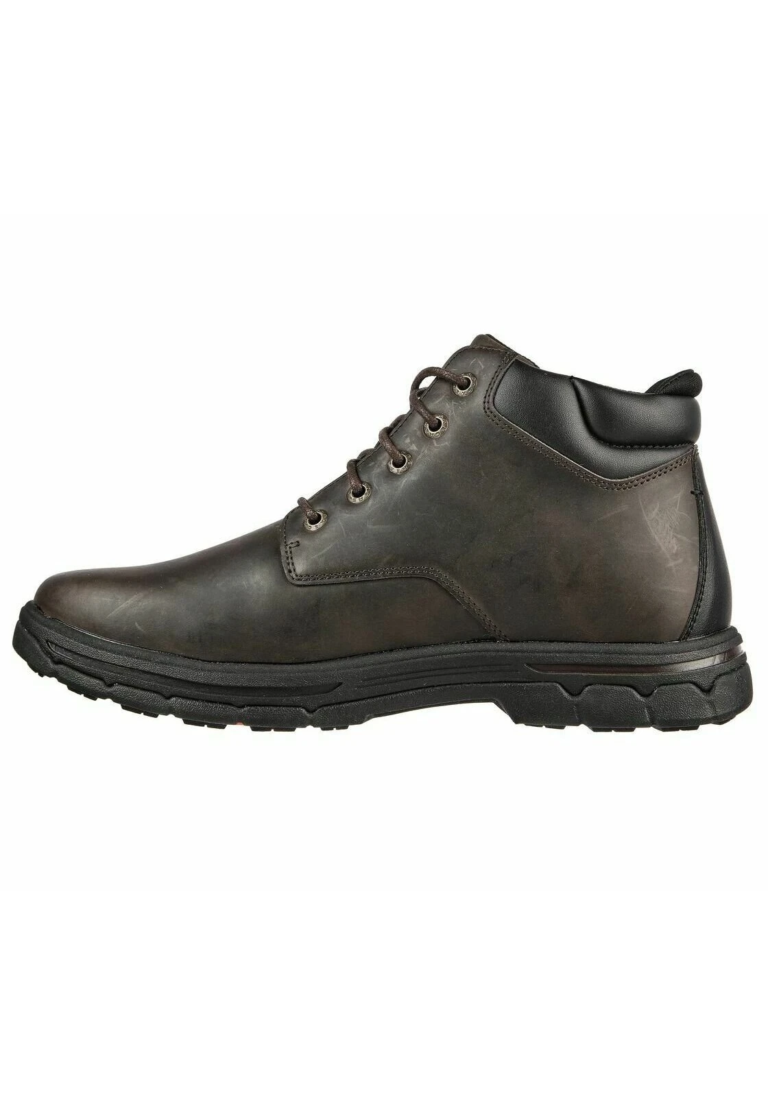 Skechers Brogden - Sportieve Veterschoenen - Dark Brown 1 Skechers Brogden - Sportieve Veterschoenen - Dark Brown