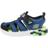 Skechers Mega-Splash 2.0 - Outdoorsandalen - Black Blue Lime
