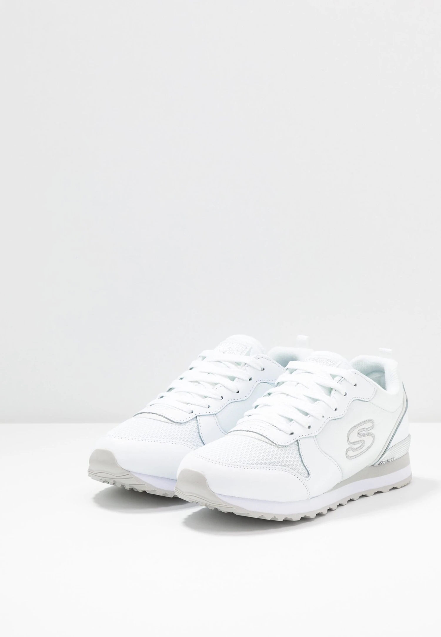 Skechers Sneakers Laag - White/Silver 5 Skechers Sneakers Laag - White/Silver - Afbeelding 5