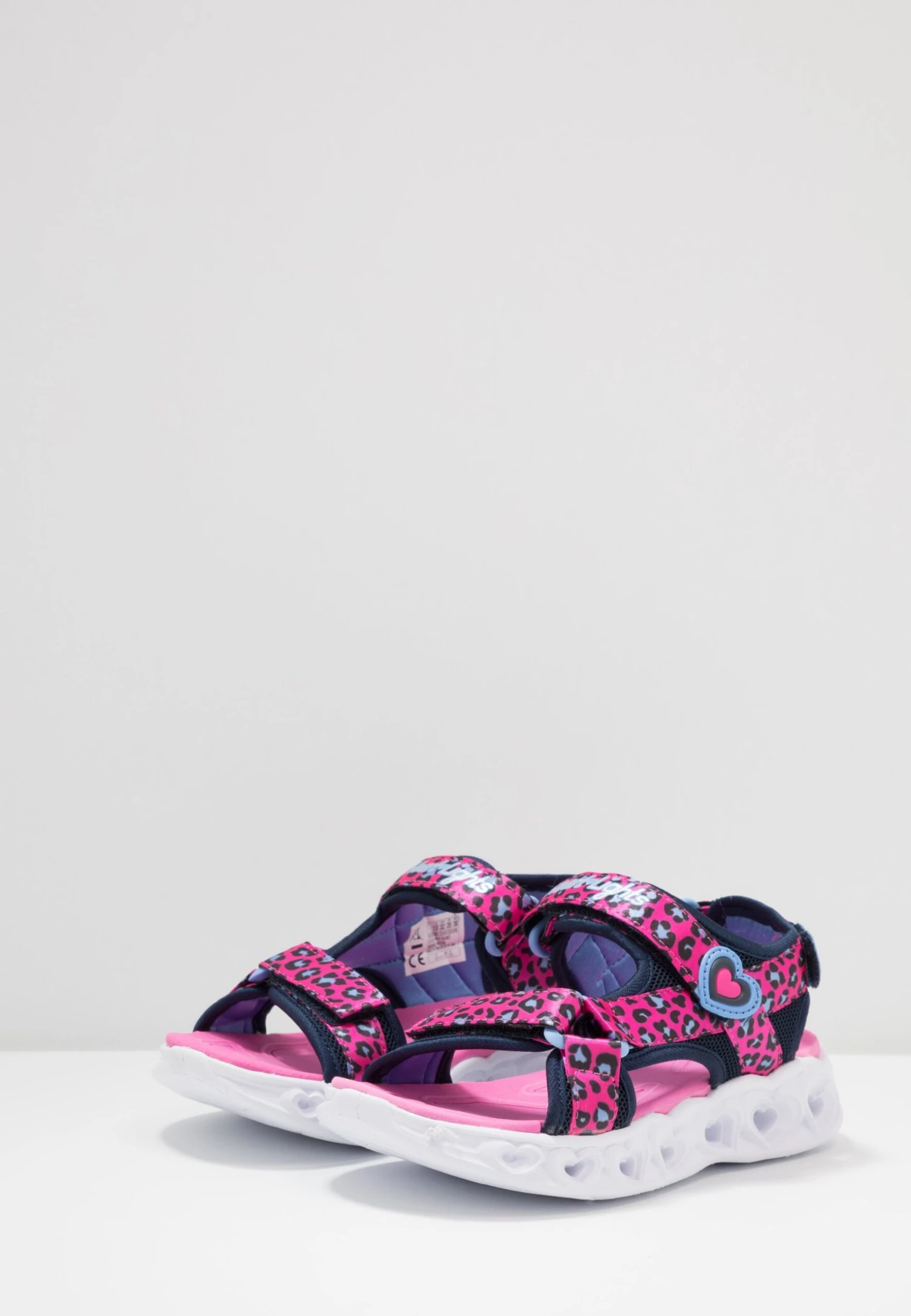 Skechers Heart Lights - Sandalen - Pink 3 Skechers Heart Lights - Sandalen - Pink - Afbeelding 3
