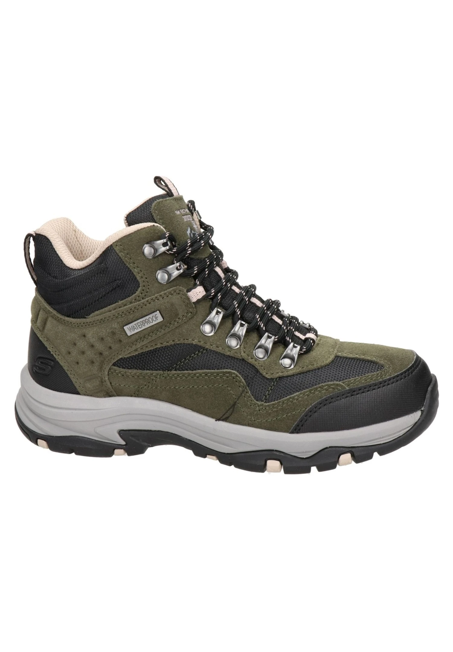 Skechers Veterboots - Groen 2 Skechers Veterboots - Groen - Afbeelding 2