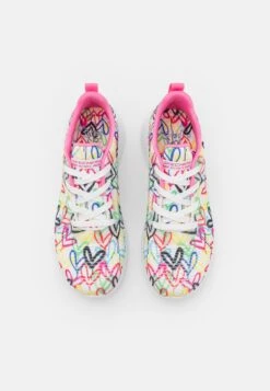 Bobs Squad - Sneakers Laag - White/Multicolor -Aanbiedingen Skechers Winkel 318c06750c184ff39bb3fc625bf216a3