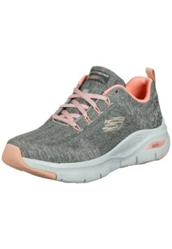 Arch Fit Comfy Wave- Sportieve Veterschoenen - Gray Knit / Pink Trim 9 Arch Fit Comfy Wave- Sportieve Veterschoenen - Gray Knit / Pink Trim -Aanbiedingen Skechers Winkel 321531a35efc49f38bd16dae69c5bf94