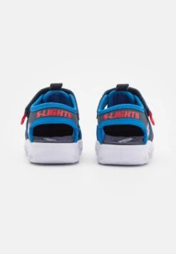 Skechers Lighted Fisherman Strap Pull Tab - Sandalen - Navy/Blue/Red -Aanbiedingen Skechers Winkel 38d8970dce894b65b449d50d09581545
