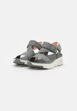 Arch Fit - Sandalen Met Plateauzool - Gray/Pink -Aanbiedingen Skechers Winkel 39fee6fe2c0142909f0e7d779fb7878a