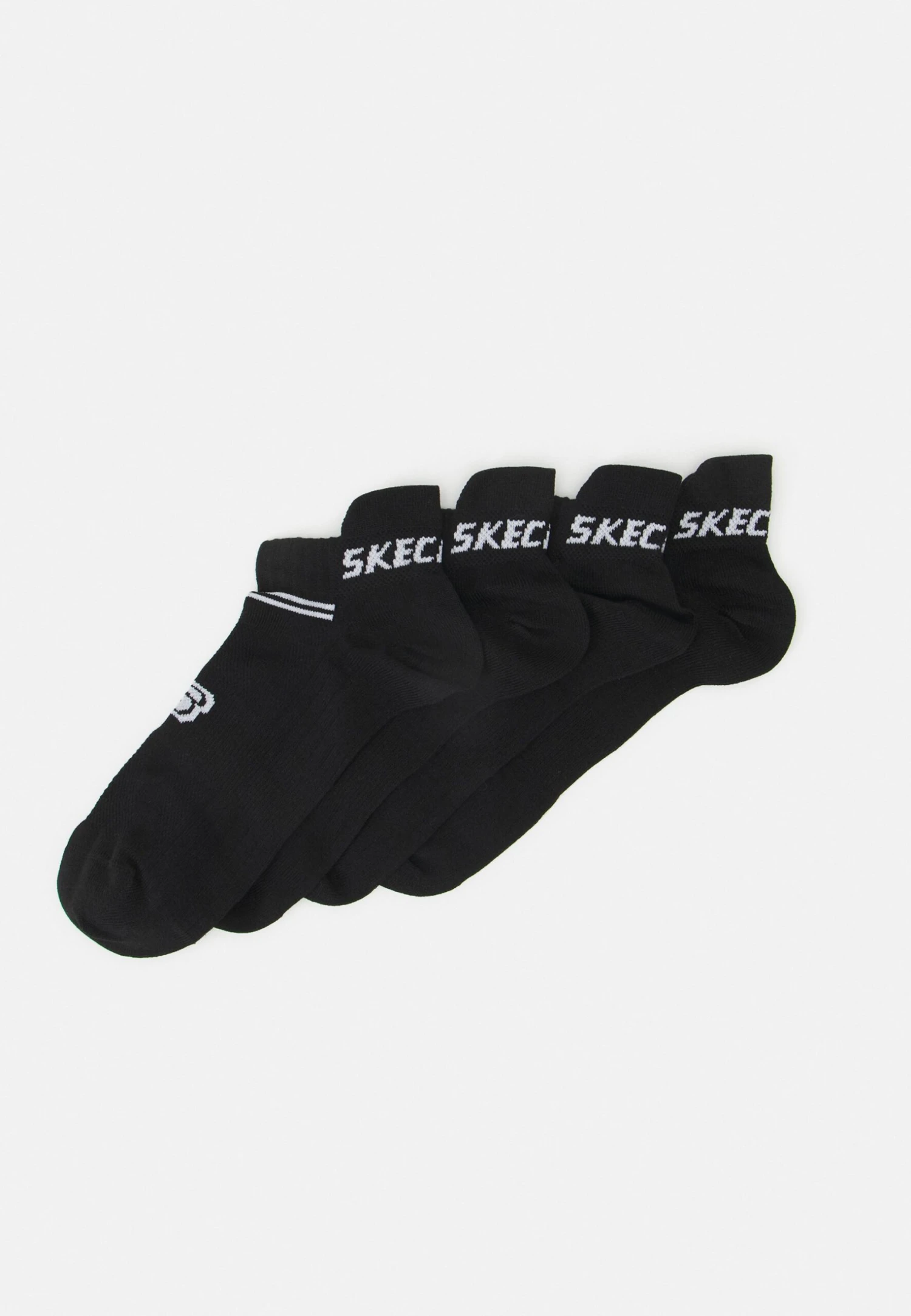 Skechers Online Ventilation Sneaker 4 Pack - Sokken - Black 1 Skechers Online Ventilation Sneaker 4 Pack - Sokken - Black