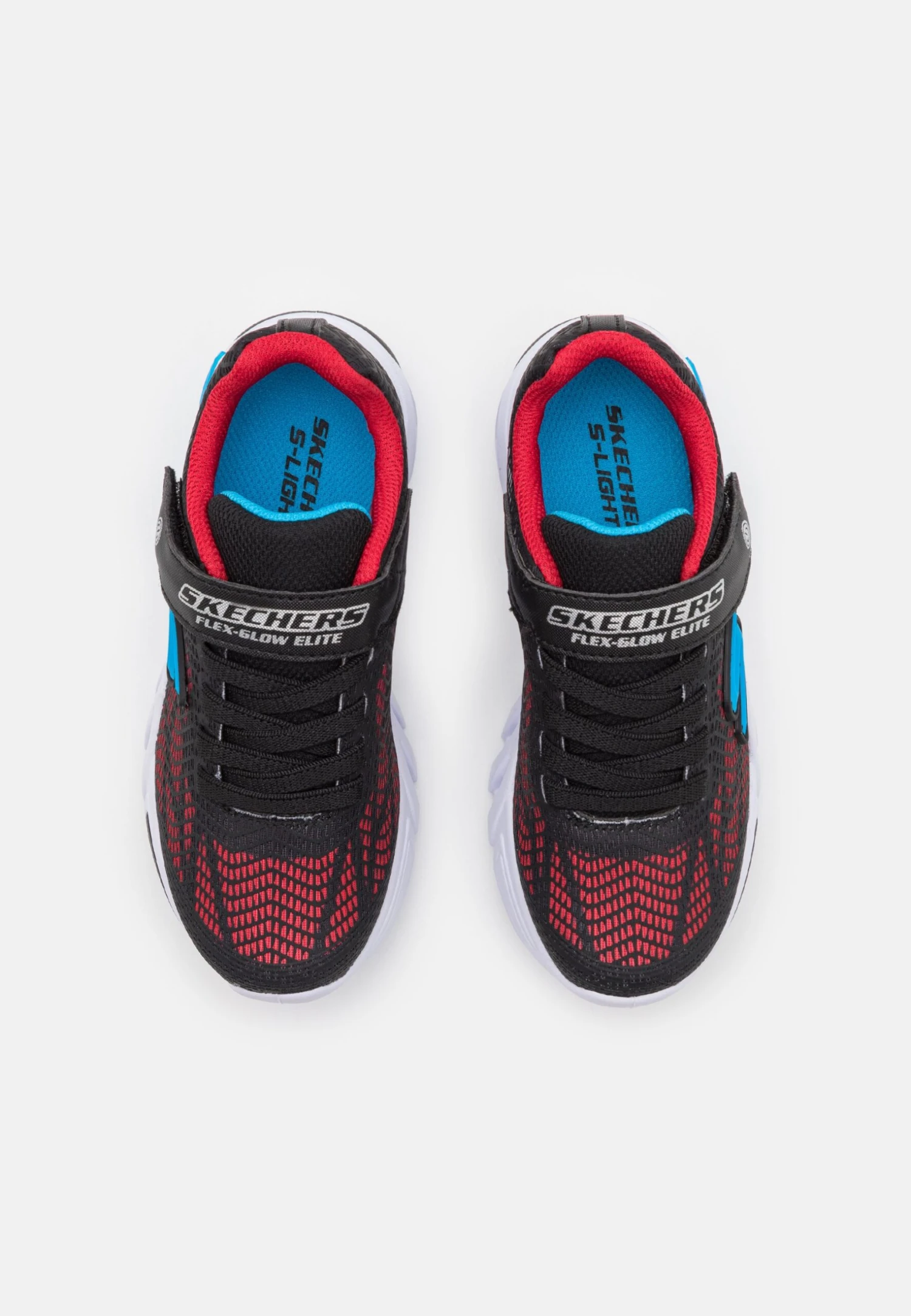 Skechers Flex-Glow Elite - Sneakers Laag - Black/Red/Blue 4 Skechers Flex-Glow Elite - Sneakers Laag - Black/Red/Blue - Afbeelding 4