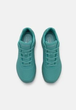 Uno - Sneakers Laag - Teal Durabuck -Aanbiedingen Skechers Winkel 4070356951c64ed4900357e96a931e34