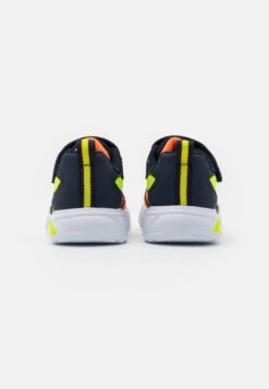 Skechers Flex Glow - Sneakers Laag - Navy/Orange/Yellow -Aanbiedingen Skechers Winkel 409d1f702ba841de82f2885b02cef56c