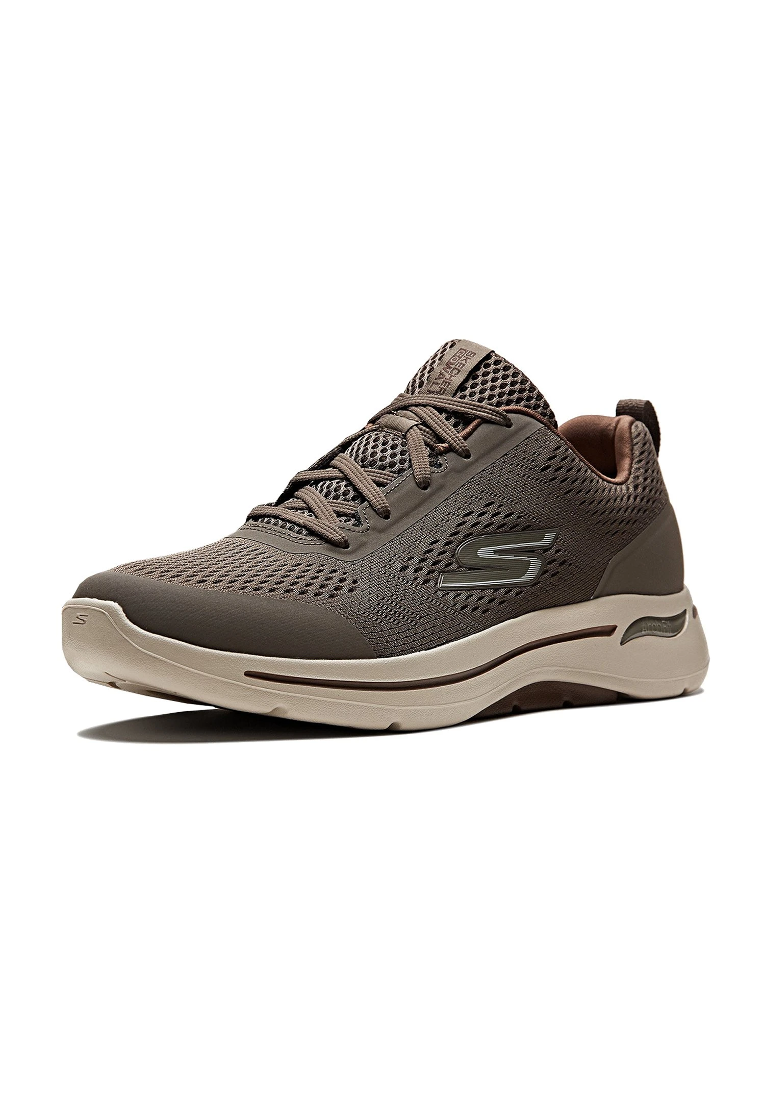 Skechers Go Walk Arch Fit - Sneakers Laag - Taupe Tpe 2 Skechers Go Walk Arch Fit - Sneakers Laag - Taupe Tpe - Afbeelding 2