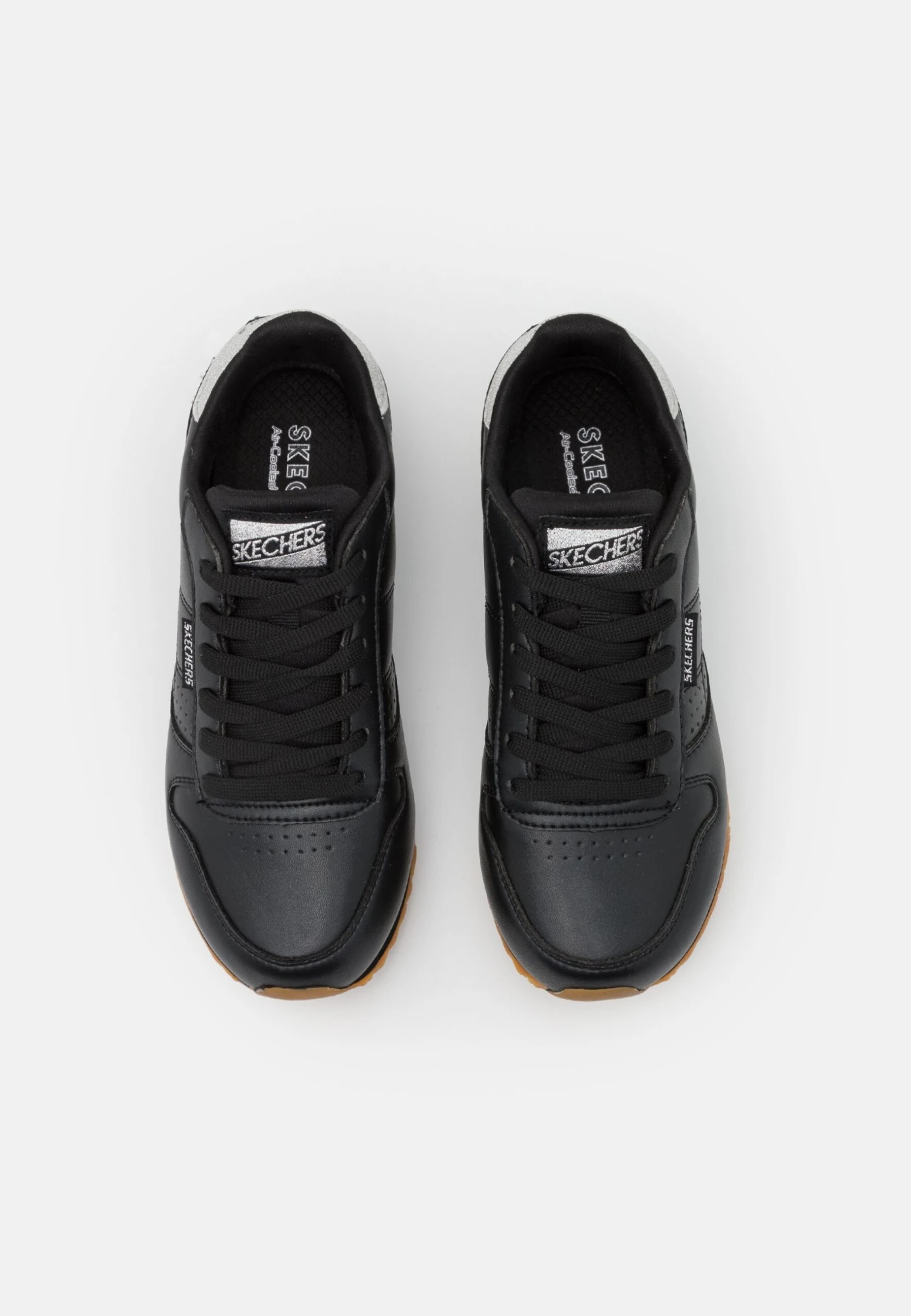 Og 85 - Sneakers Laag - Black/Silver Glitter 6 Og 85 - Sneakers Laag - Black/Silver Glitter - Afbeelding 6