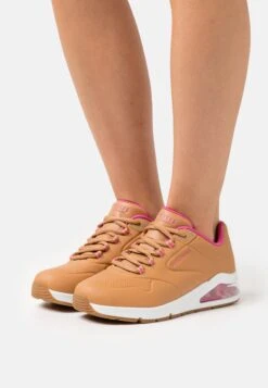 Uno 2 - Sneakers Laag - Wheat/Pink