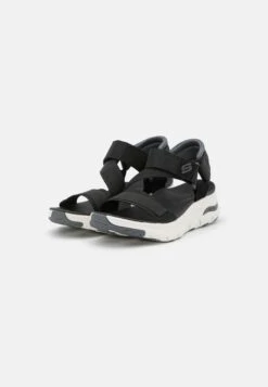 Arch Fit - Sandalen Met Plateauzool - Black/Charcoal -Aanbiedingen Skechers Winkel 46d624d2cf8e4276a88d79463a1c1621