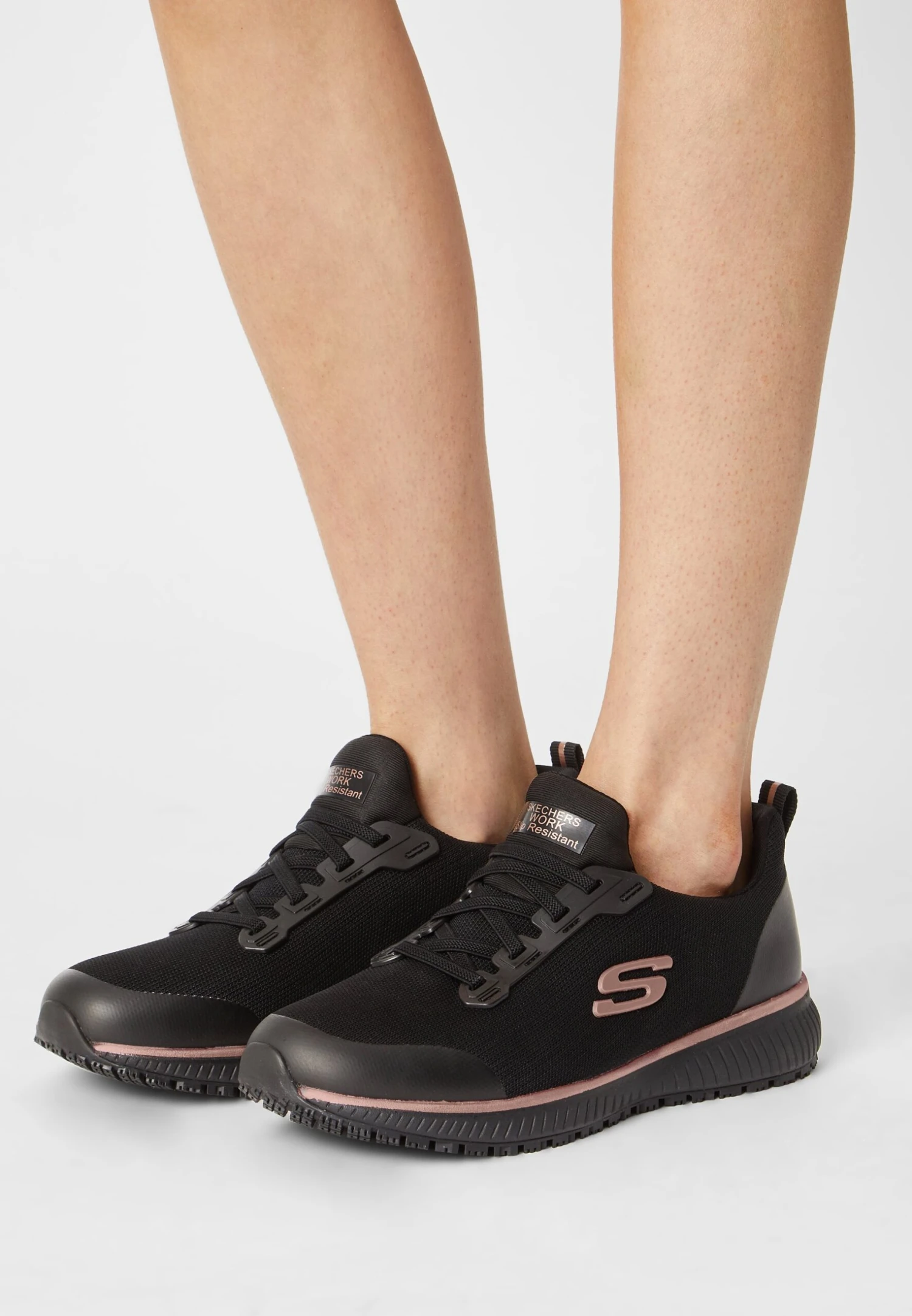 Skechers Squad- Sneakers Laag - Black/Rose Gold 1 Skechers Squad- Sneakers Laag - Black/Rose Gold